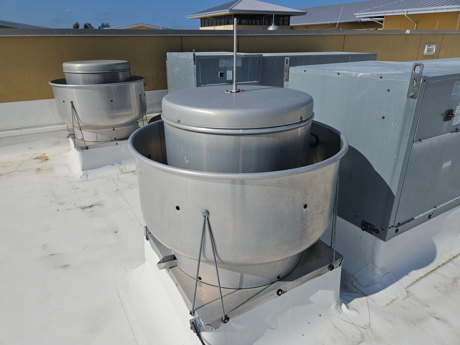 Commercial kitchen hood ventilation system inspection