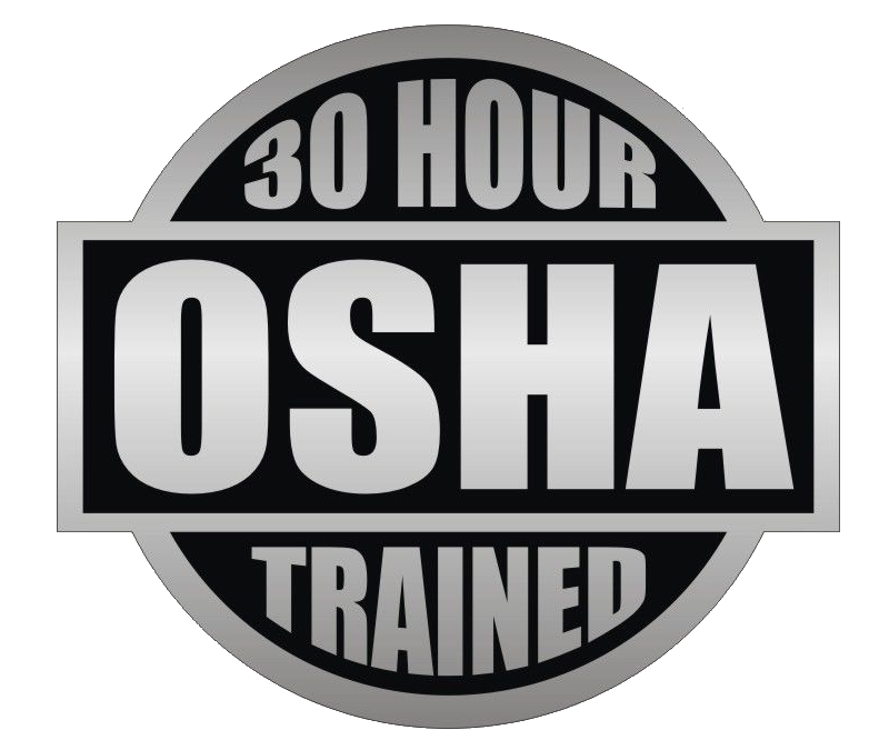 OSHA 30 Hour certified logo