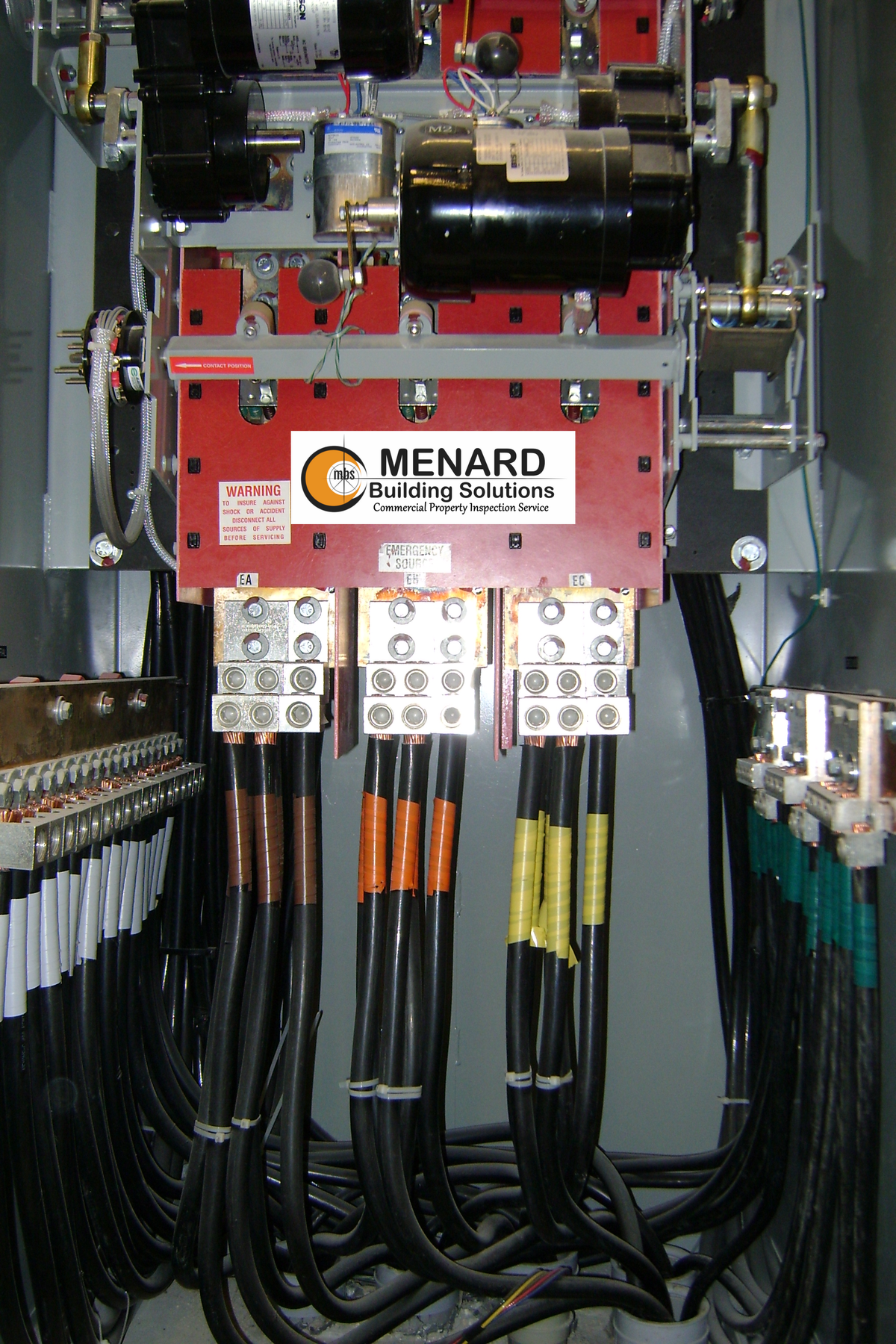 Commercial transformer and electrical service equipment inspection