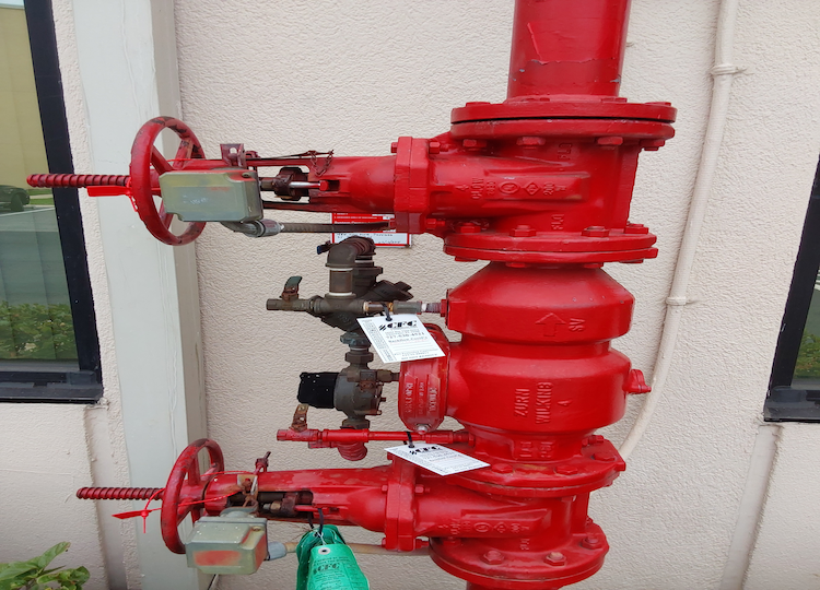 Commercial fire sprinkler system inspection in Odessa, Florida